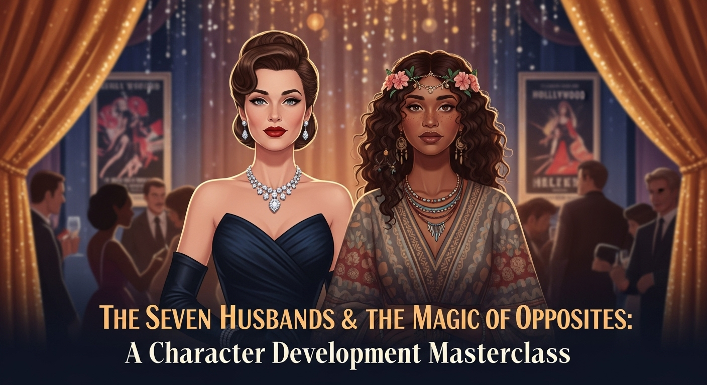 The Seven Husbands & the Magic of Opposites: A Character Development Masterclass