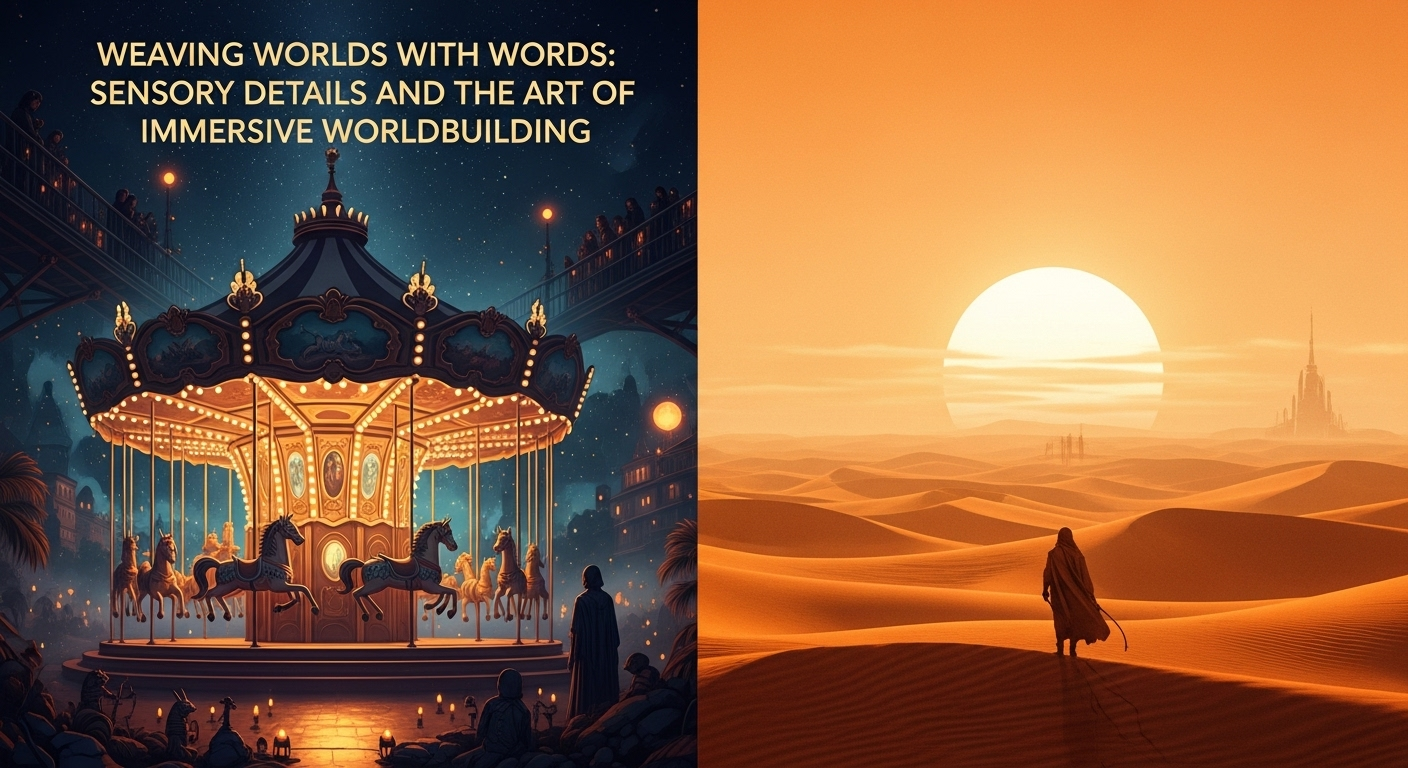 Weaving Worlds with Words: Sensory Details and the Art of Immersive Worldbuilding