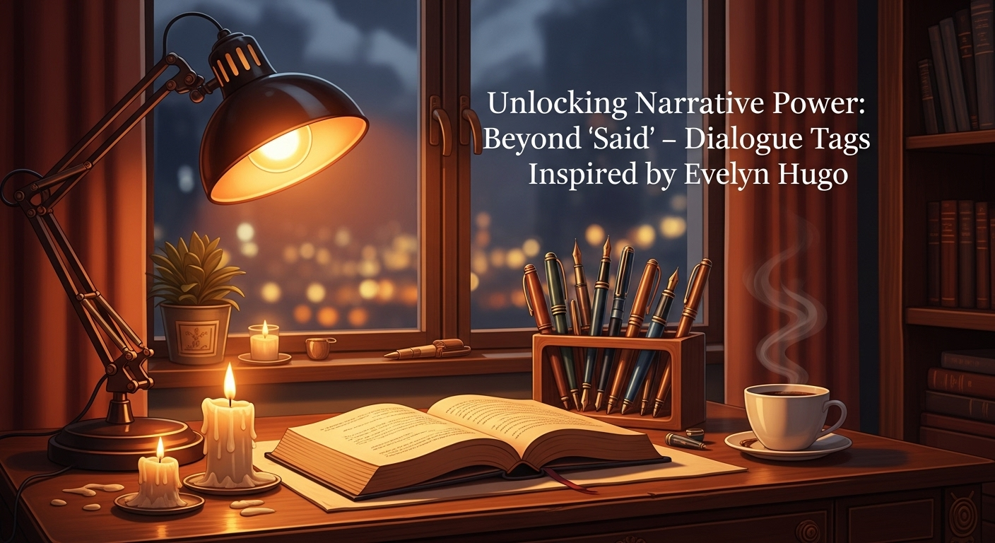 Unlocking Narrative Power: Beyond 'Said' – Dialogue Tags Inspired by Evelyn Hugo