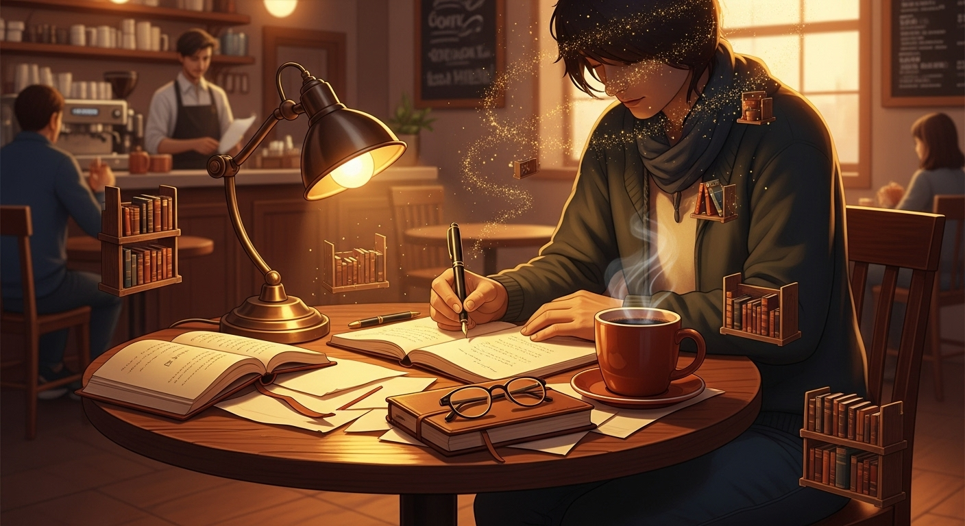 From Steam to Story: How Coffee Shops Brew My Creative Magic