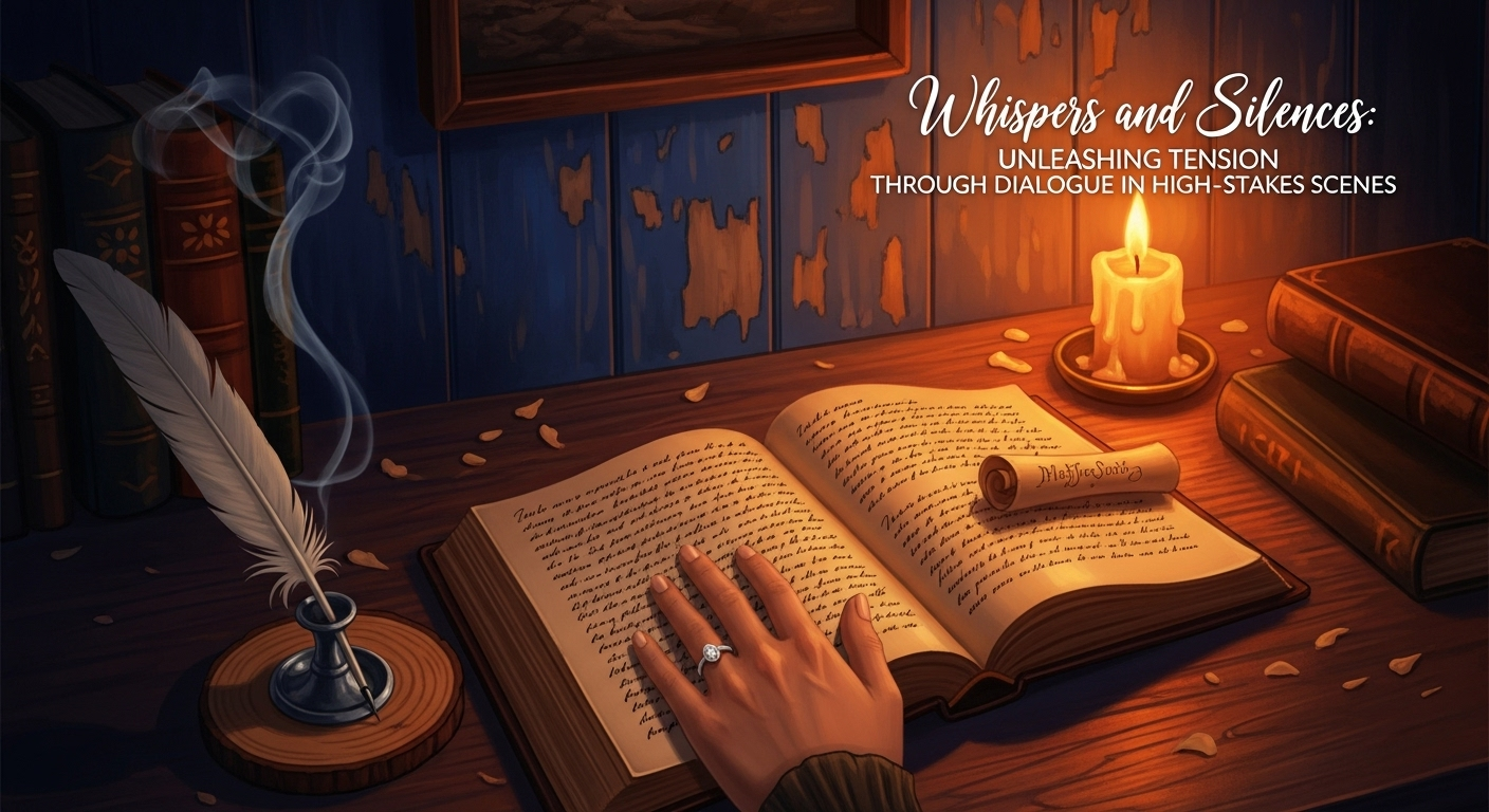 Whispers and Silences: Unleashing Tension Through Dialogue in High-Stakes Scenes