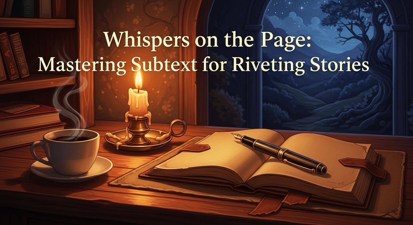 Whispers on the Page: Mastering Subtext for Riveting Stories