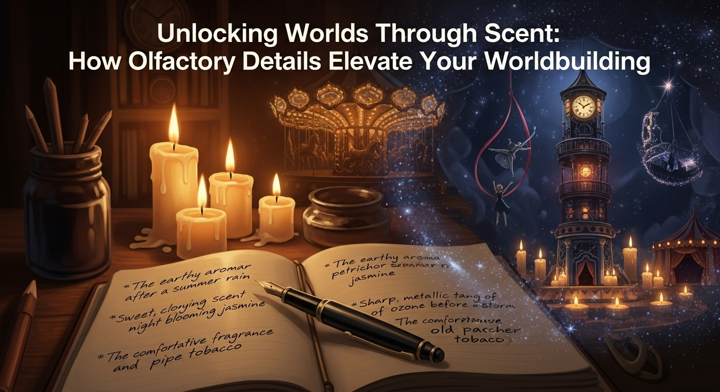 Unlocking Worlds Through Scent: How Olfactory Details Elevate Your Worldbuilding