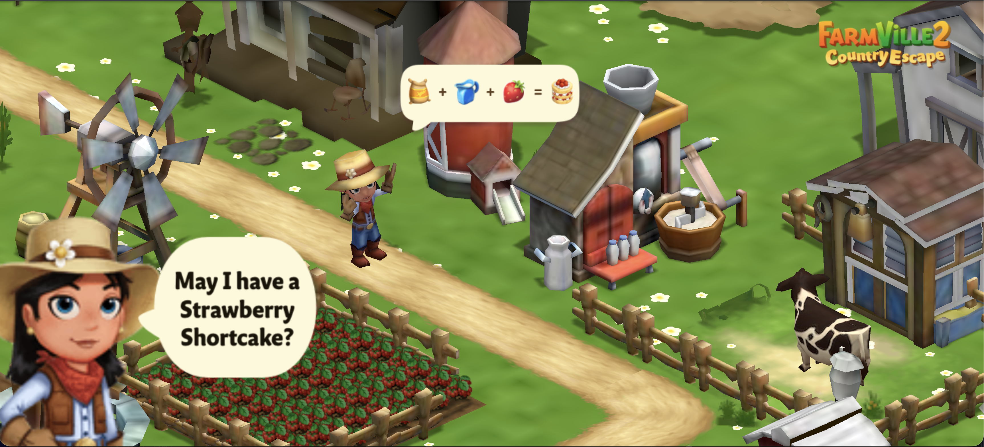 FV3 Help Marie Make a Strawberry Shortcake