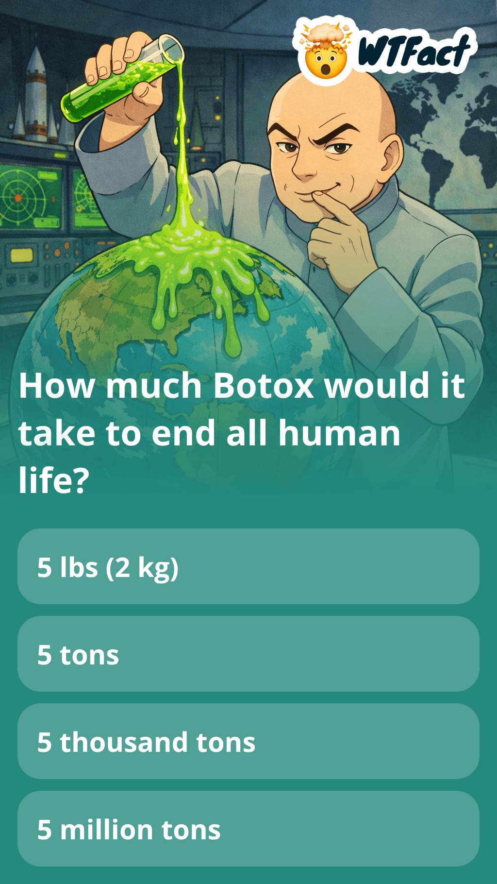 WTFact app screenshot 1