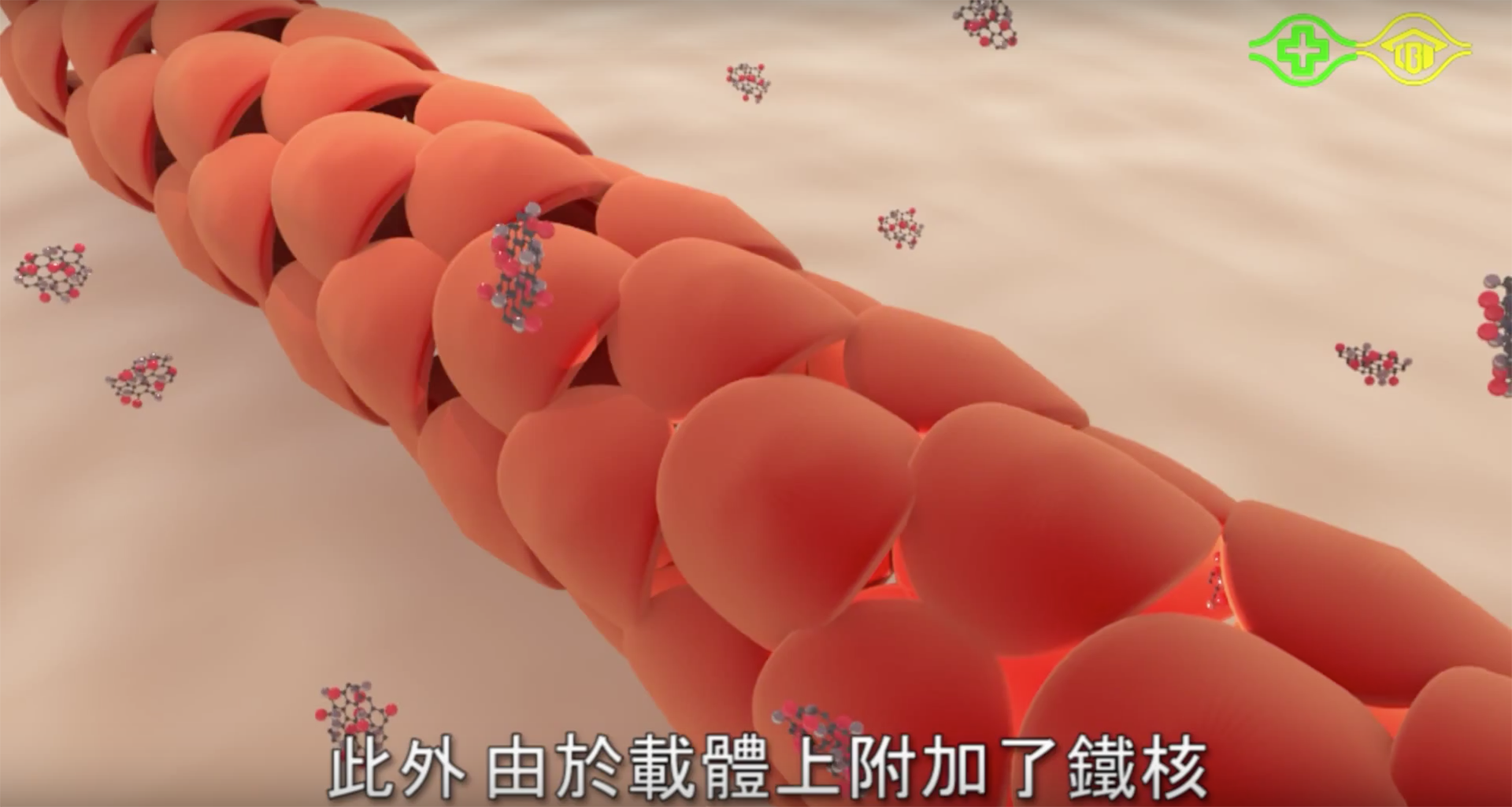 Chang Gung Memorial Hospital 3D Animation of Graphene-based Cancer Treatment
