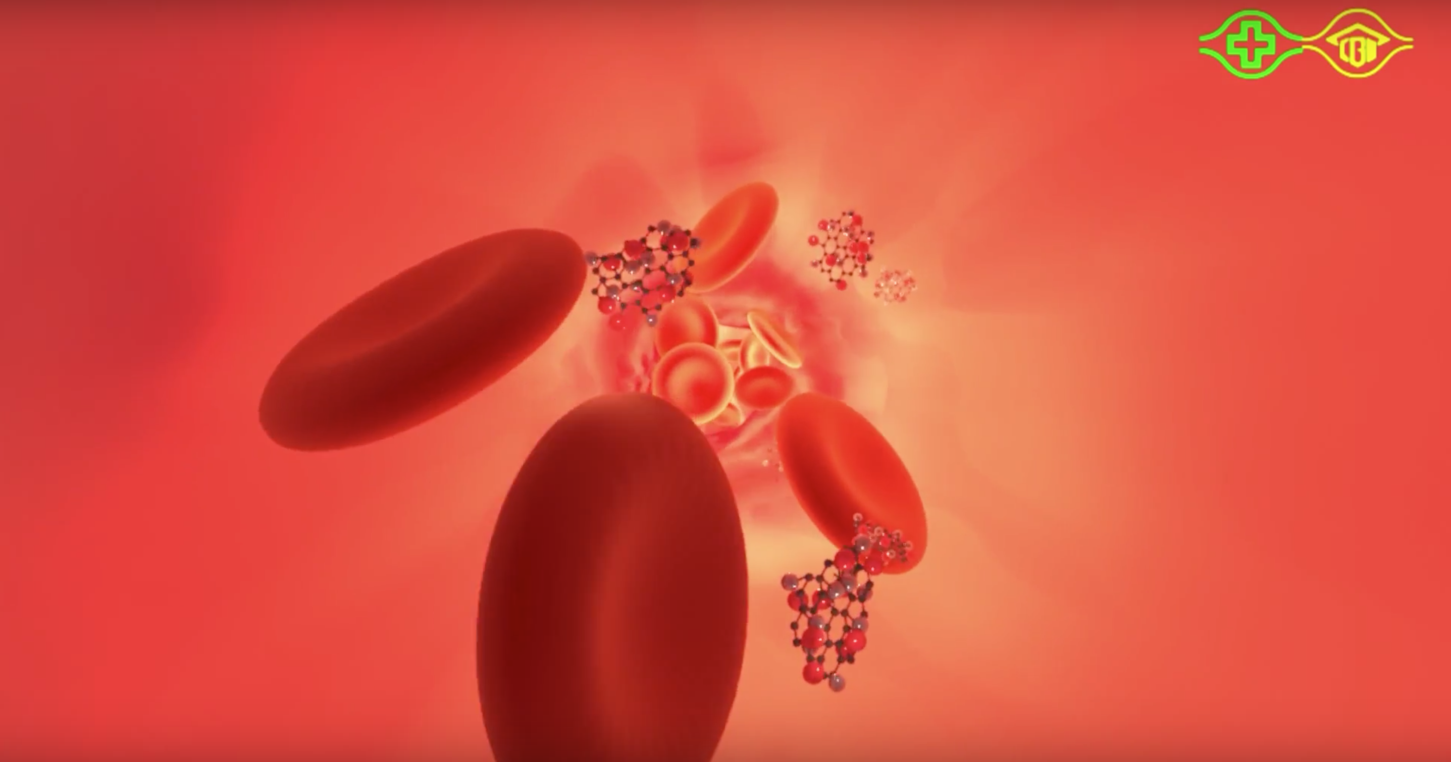 Chang Gung Memorial Hospital 3D Animation of Graphene-based Cancer Treatment