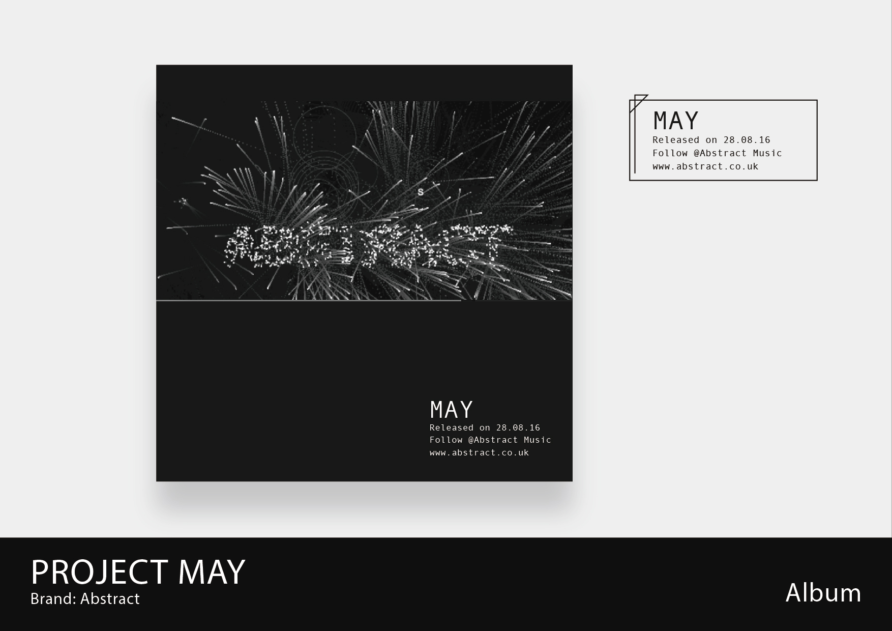 Computational Art Visual Identity for Abstract