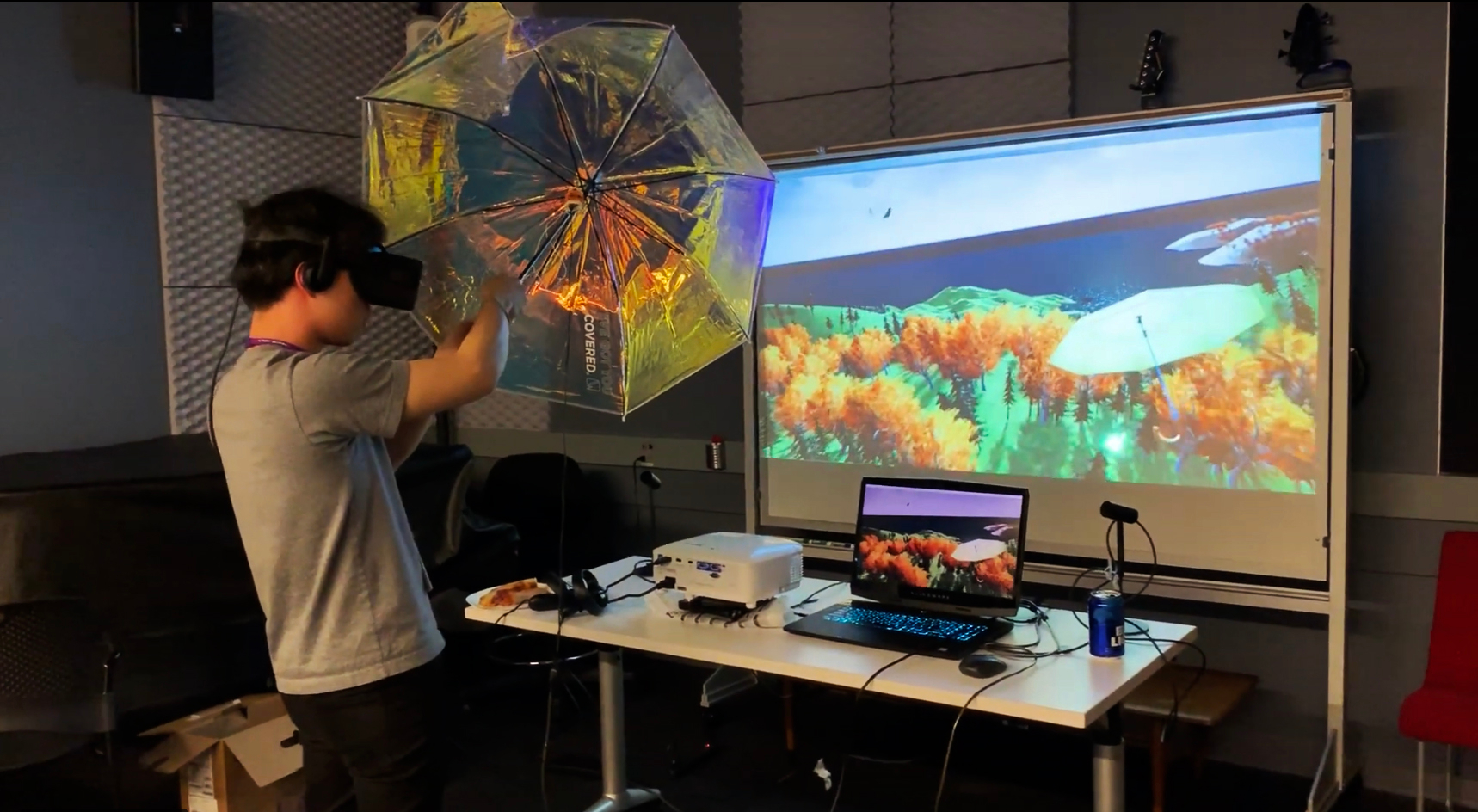 Floating in the sky - VR experience