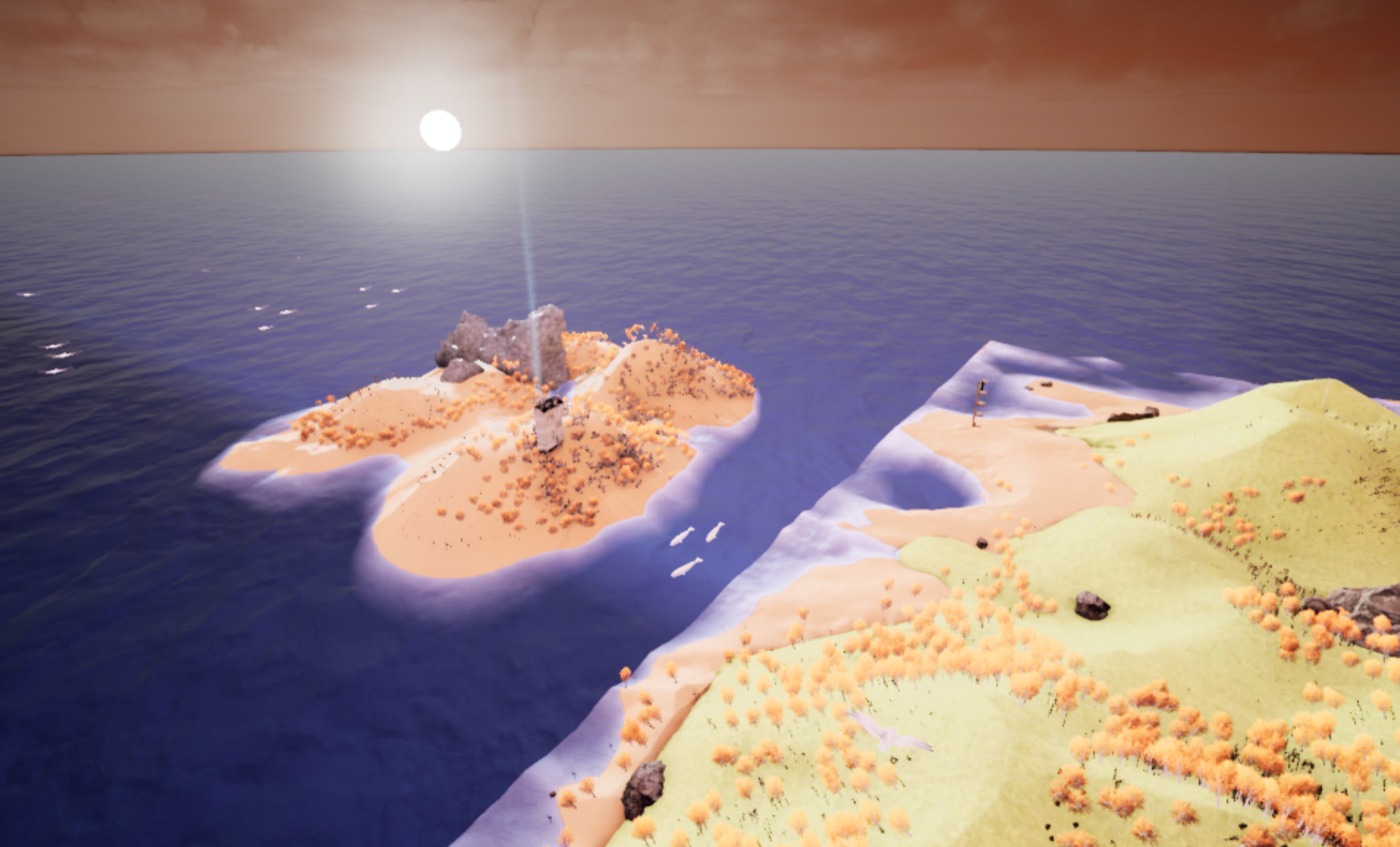 Floating in the sky - VR experience