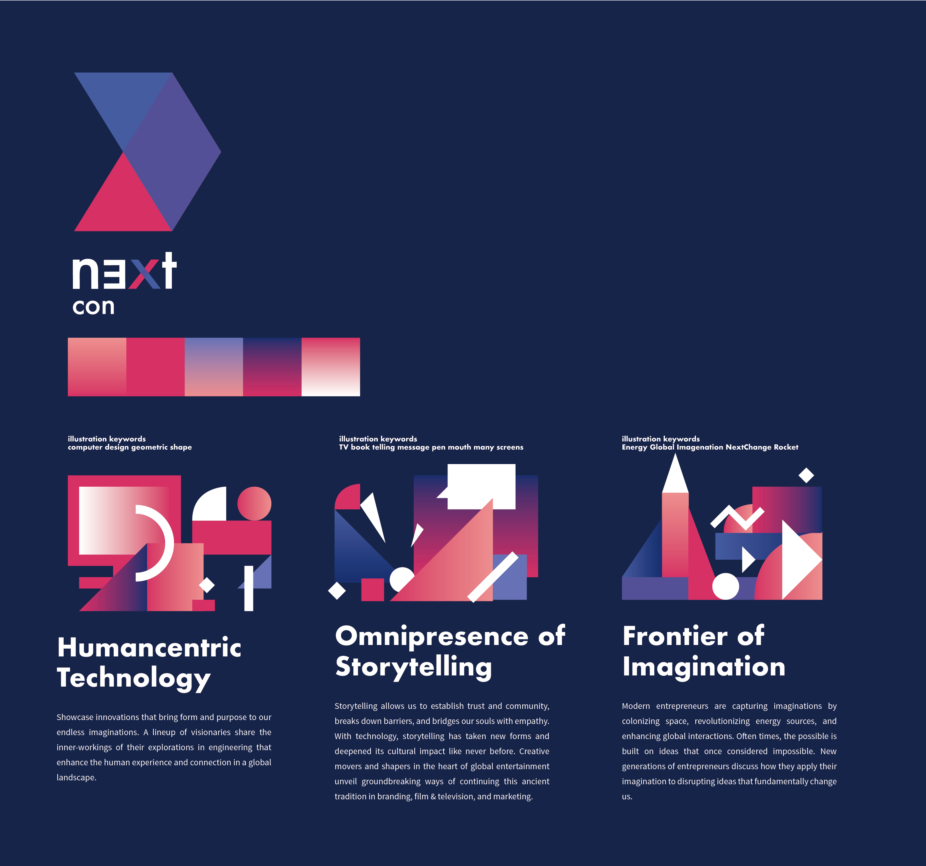 Unleash the Future - n3xtcon brand design