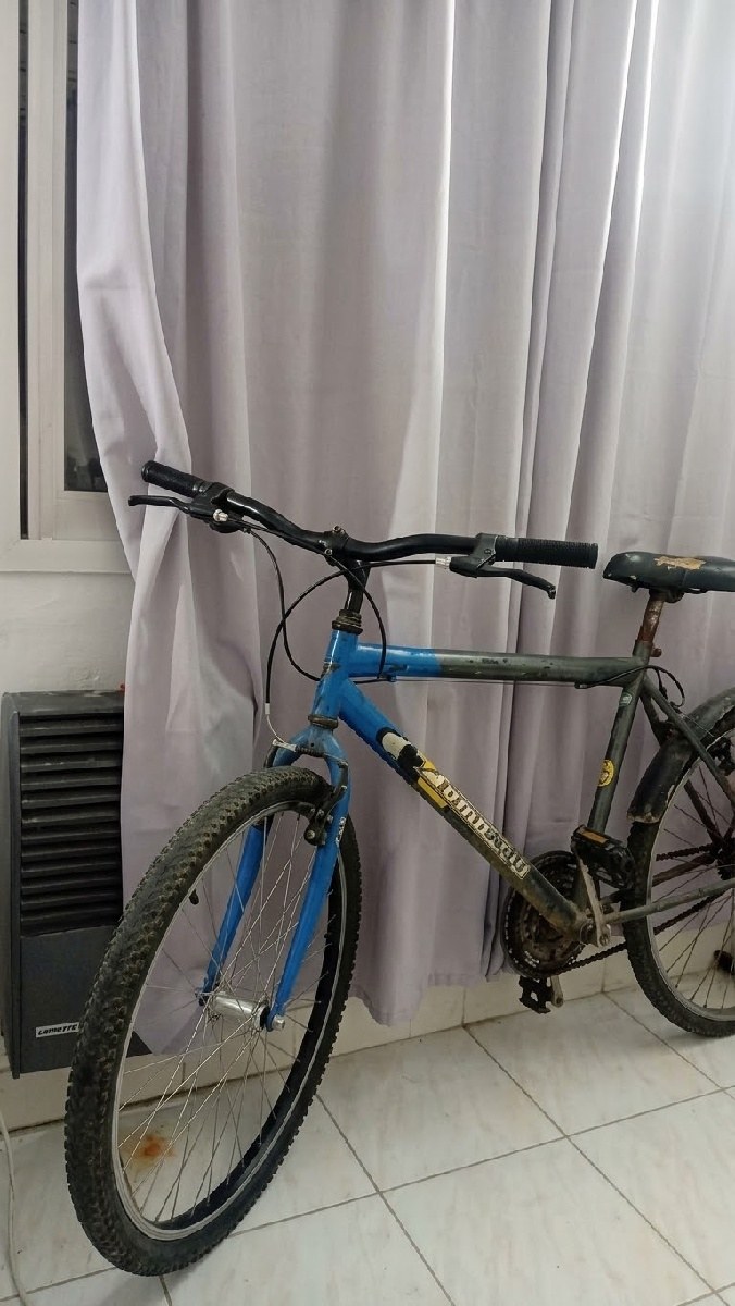 bicicleta a reparar