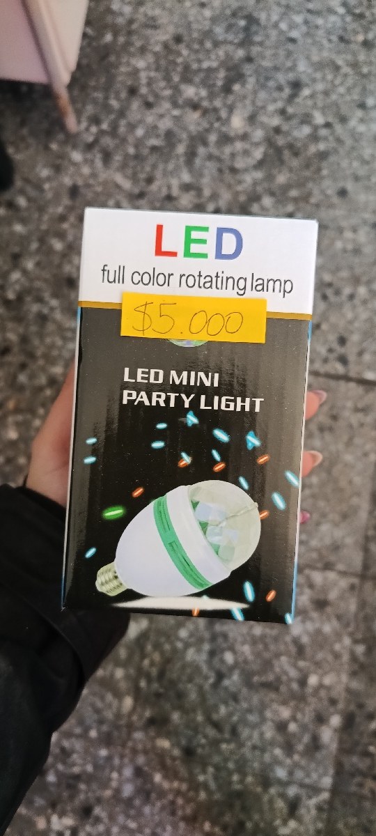 Foco Luz Fiesta