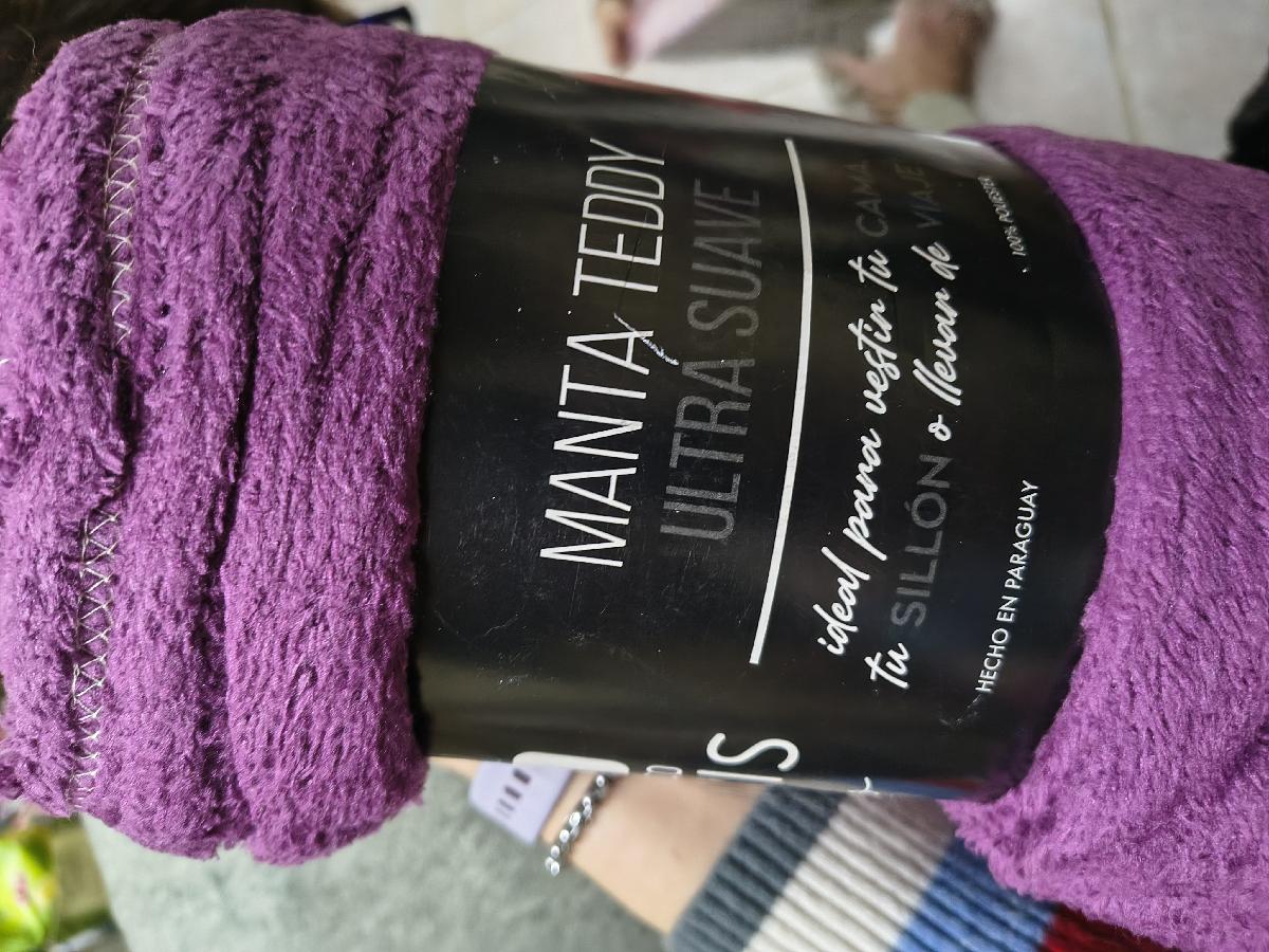 Manta Teddy 2 1/2 con peluchito