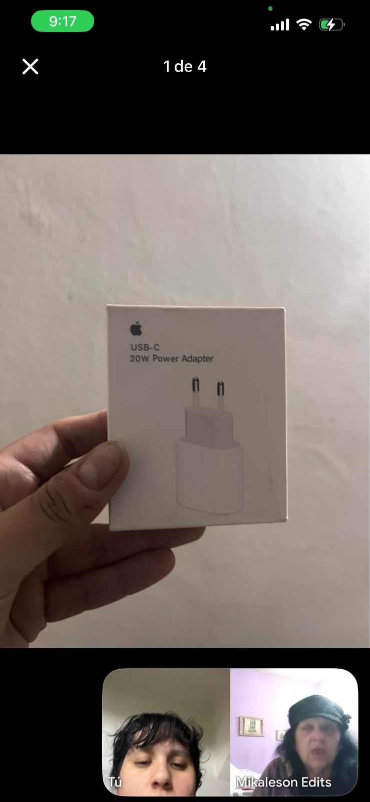Cargador iPhone