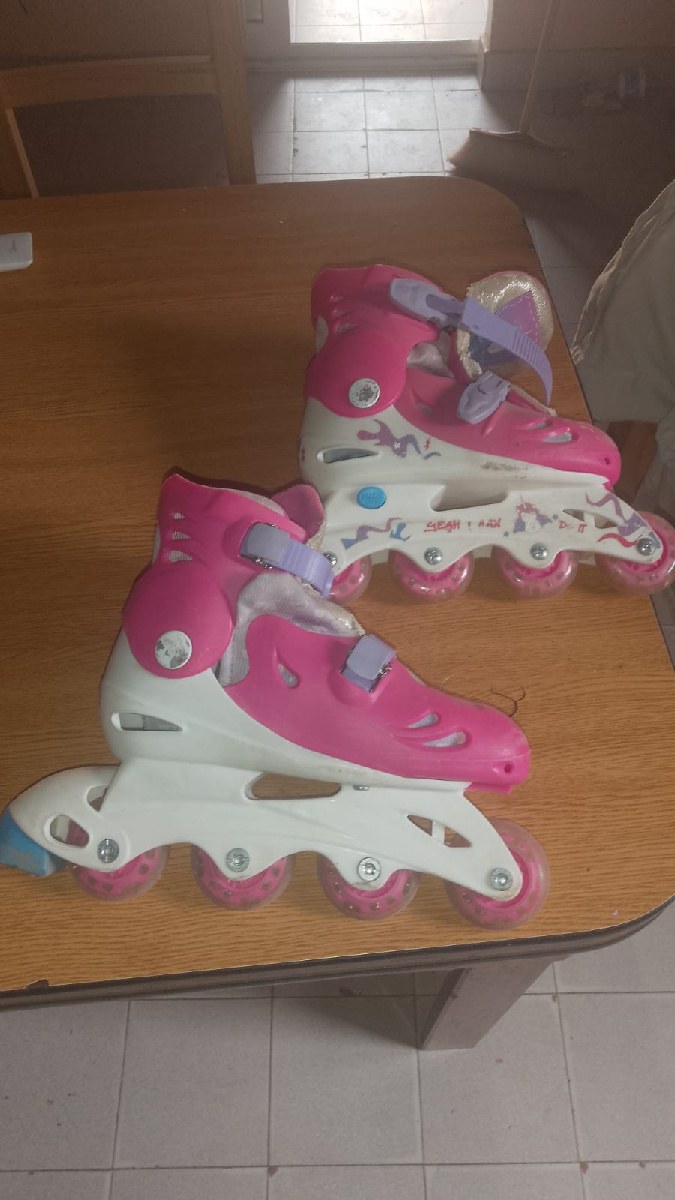 bici para niña de hasta 8 años y rolers extensible hasta talle 34