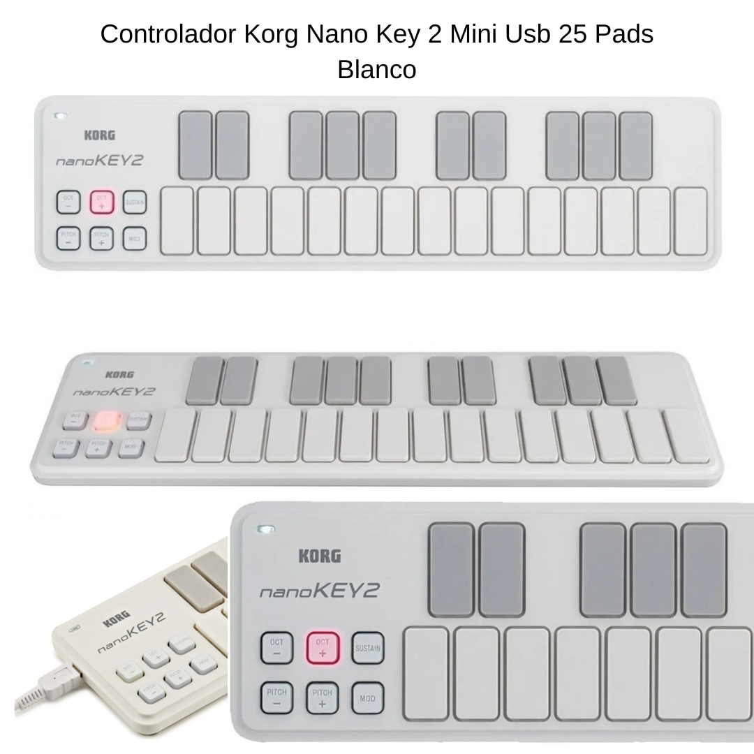 KORG NanoKey 2 Controlador Midi USB de 25 Teclas