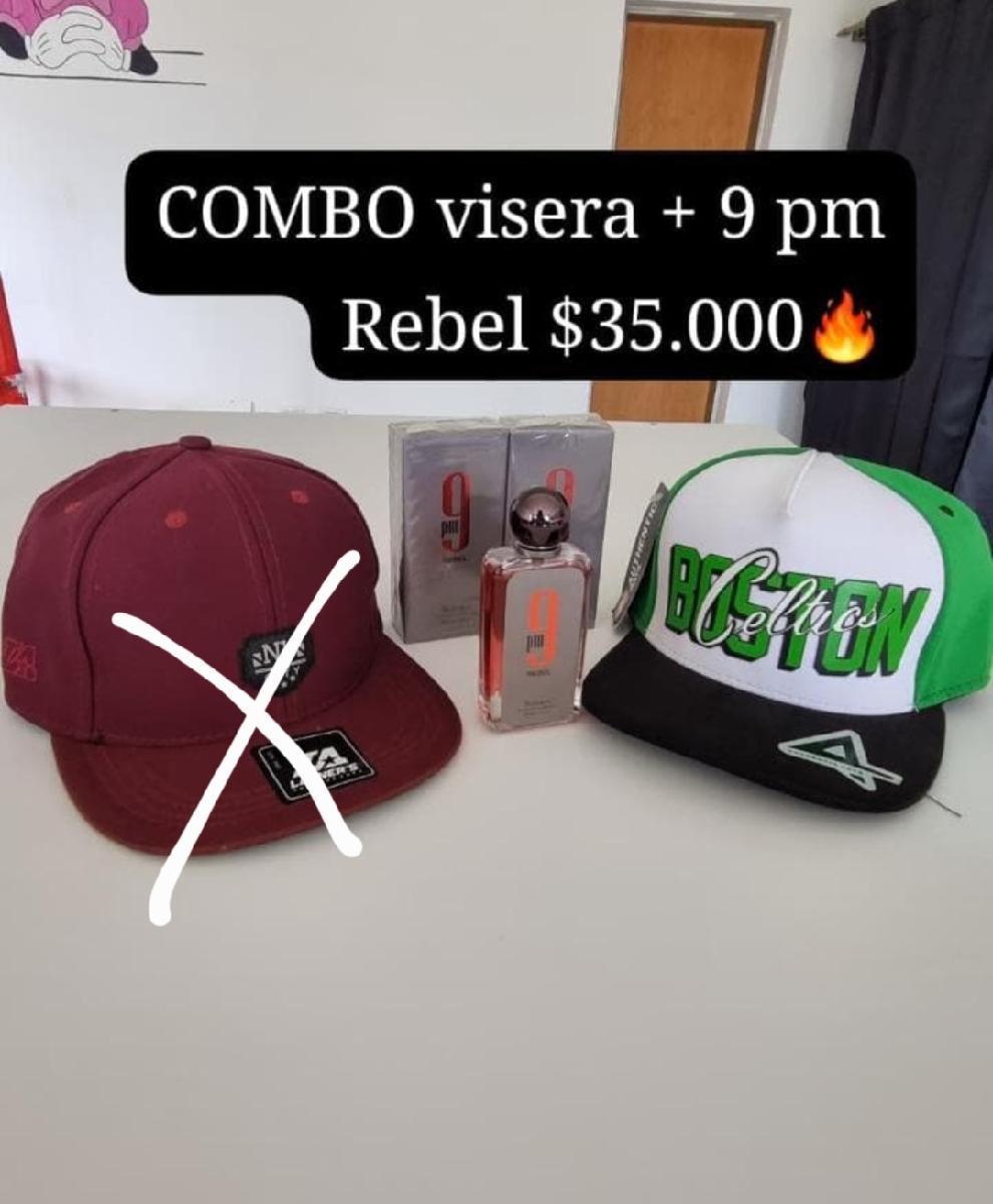 Combo de perfume con gorra