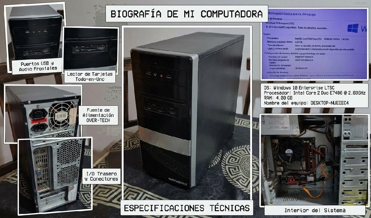 Vendo cpu viejito Pero funcional