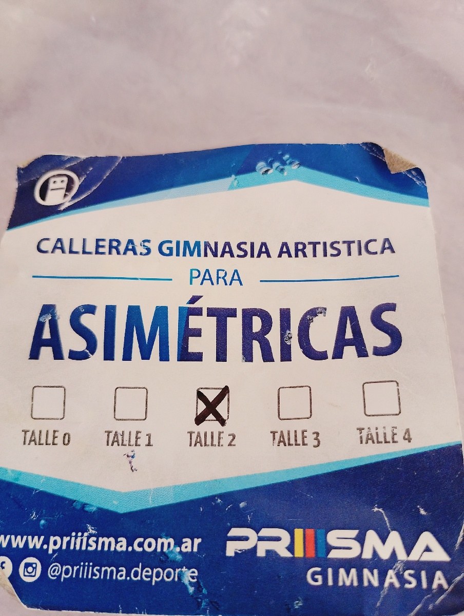 Calleras de Gimnasia Artistica para asimetricas