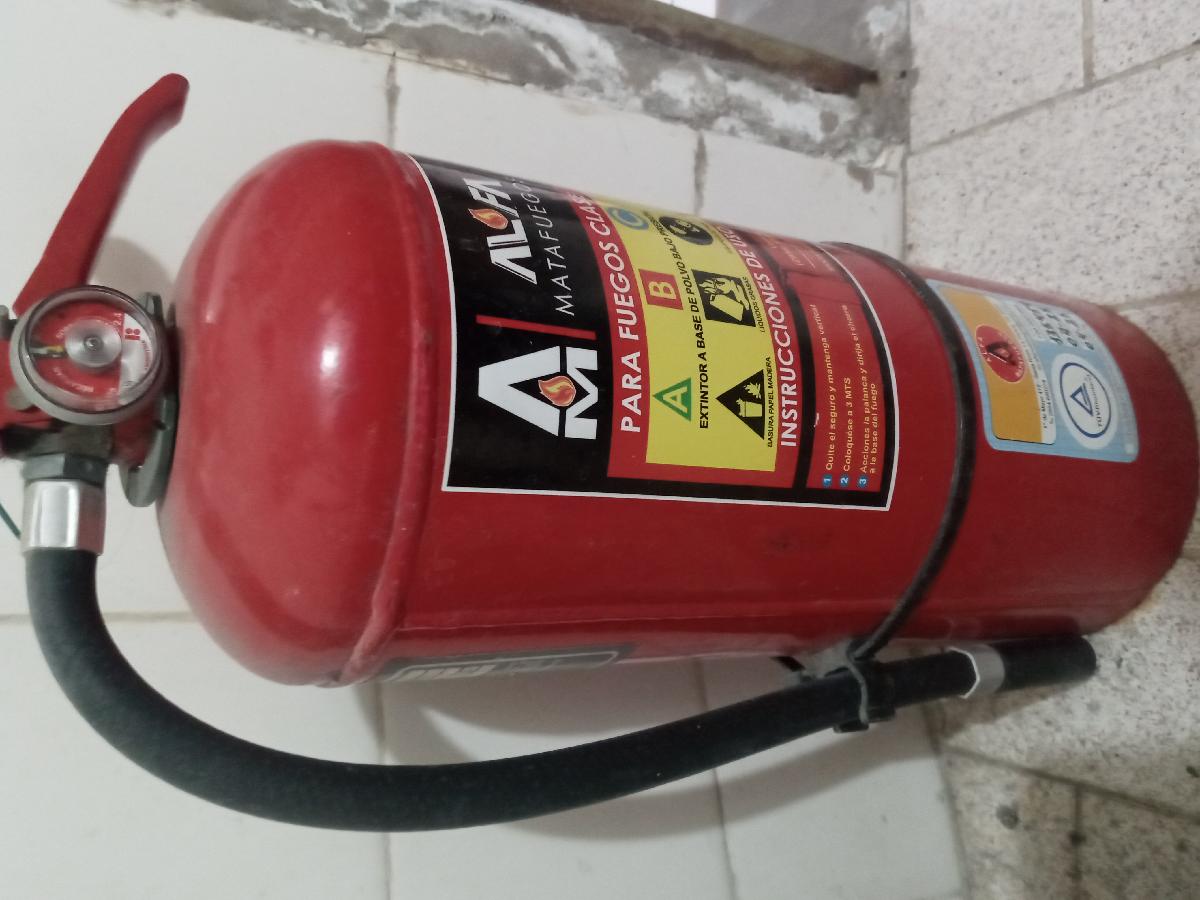 Matafuego para cargar