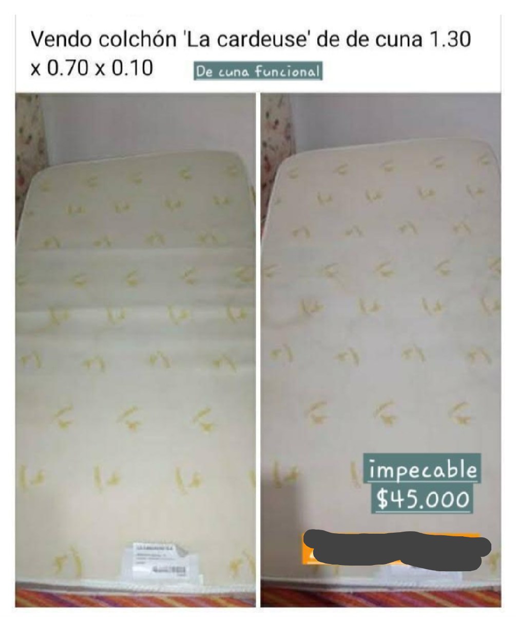 Colchón para niños/as