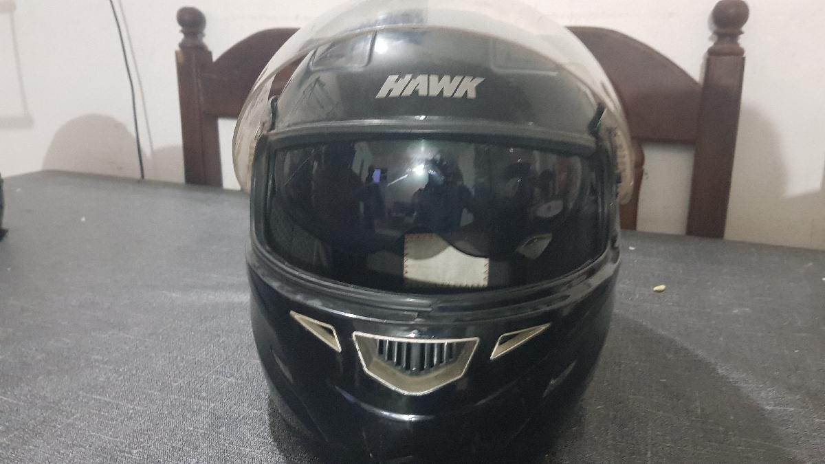casco de moto talle L