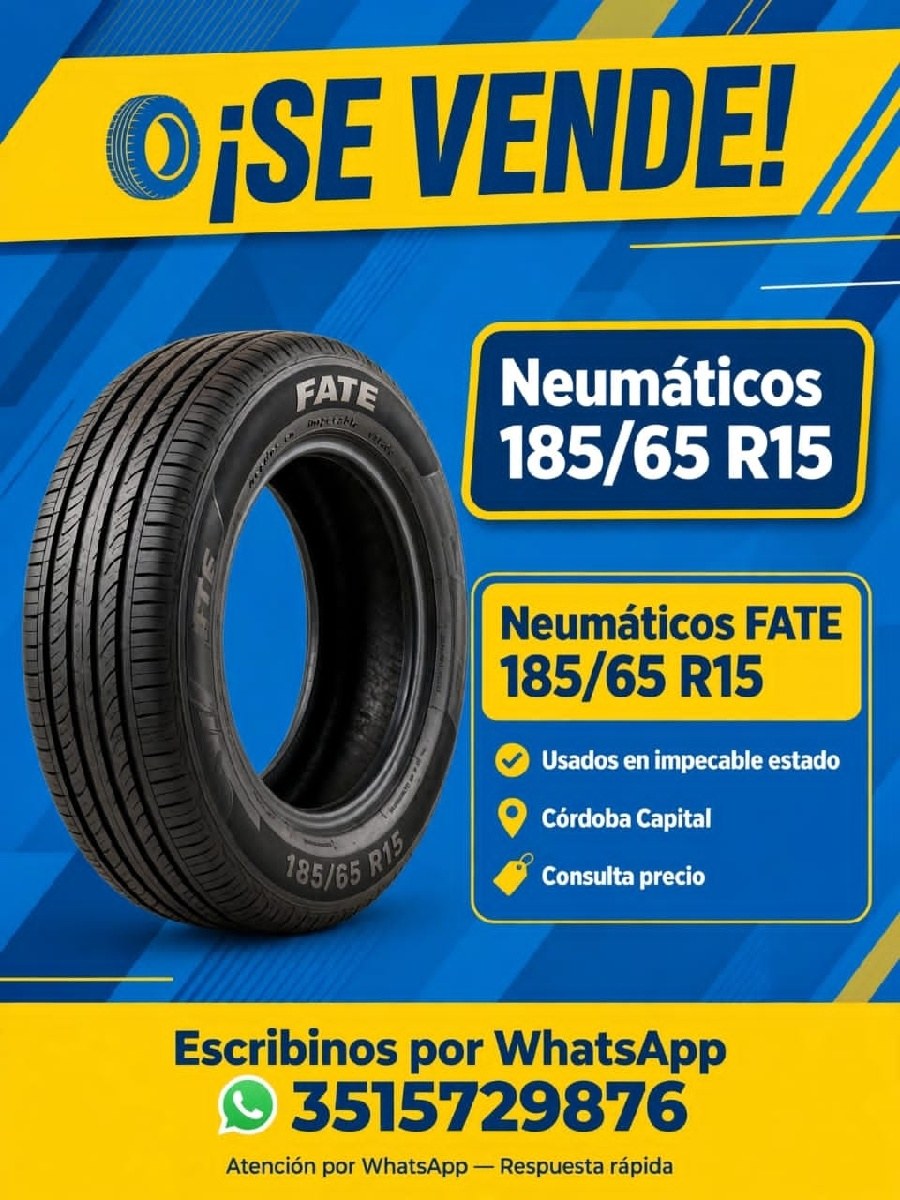 Cubiertas de auto 4unidades