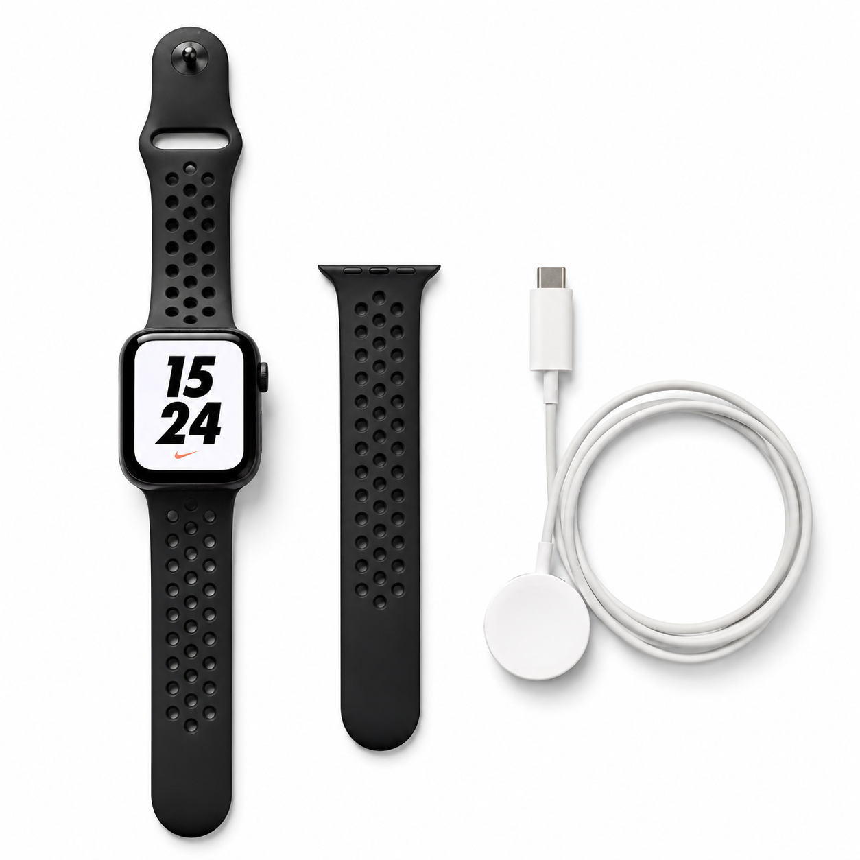 Reloj Apple Watch Nike Se Gps Correa Deportiva Nike Carbono
