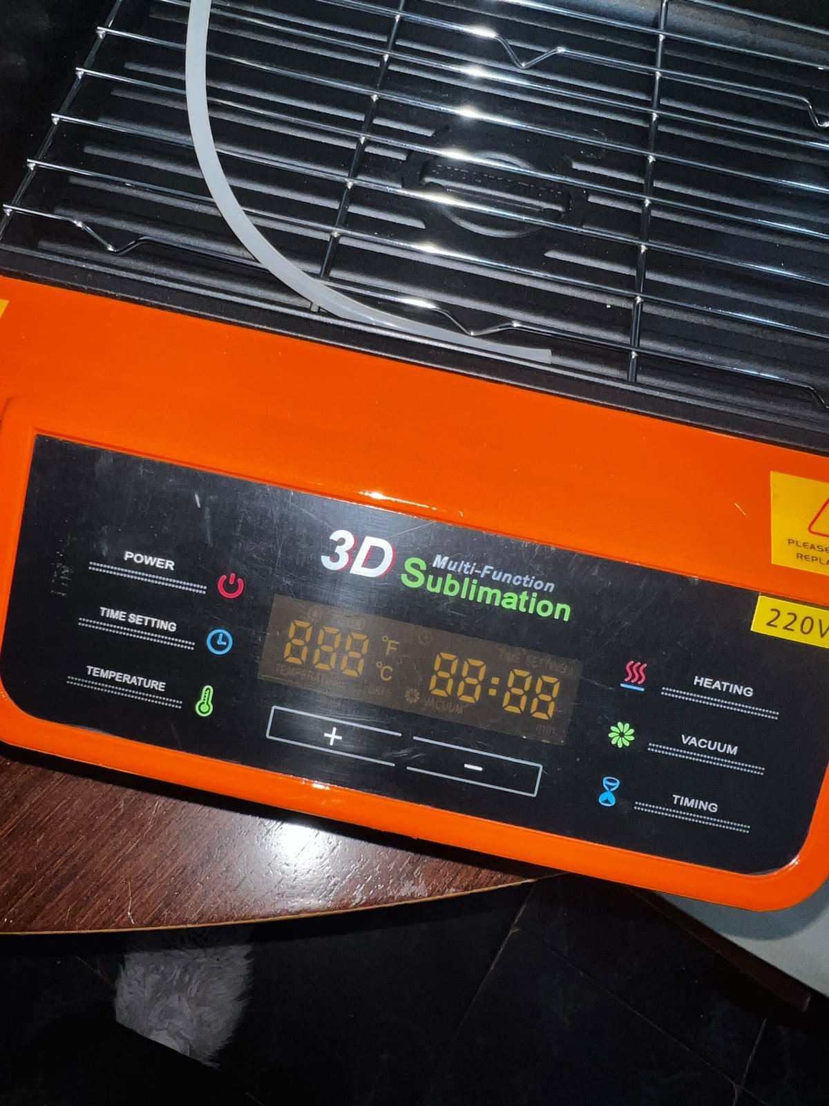 HORNO SUBLIMACION AL VACIO