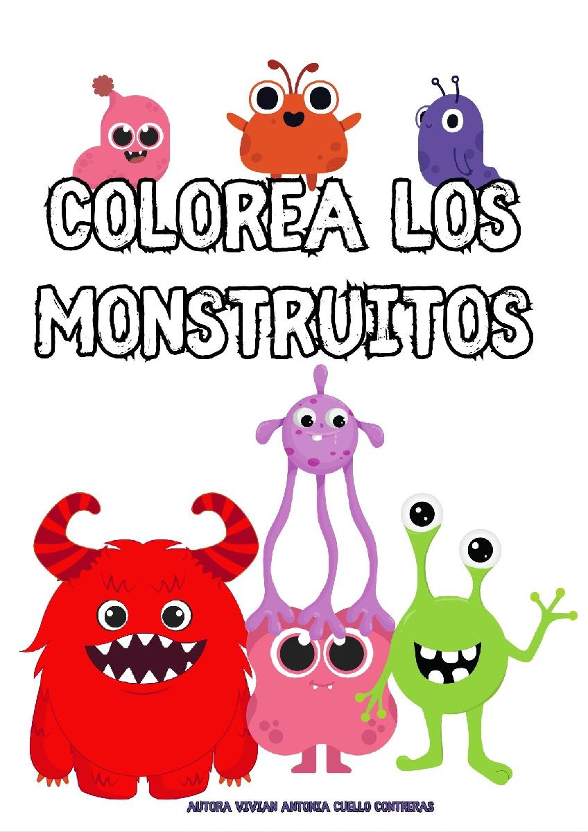 Colorea los monstruitos (libro digital)