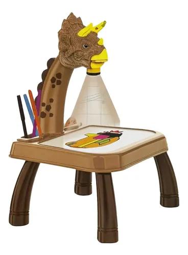 La Mesa Didáctica con Proyector de Dibujo de Dinosaurio