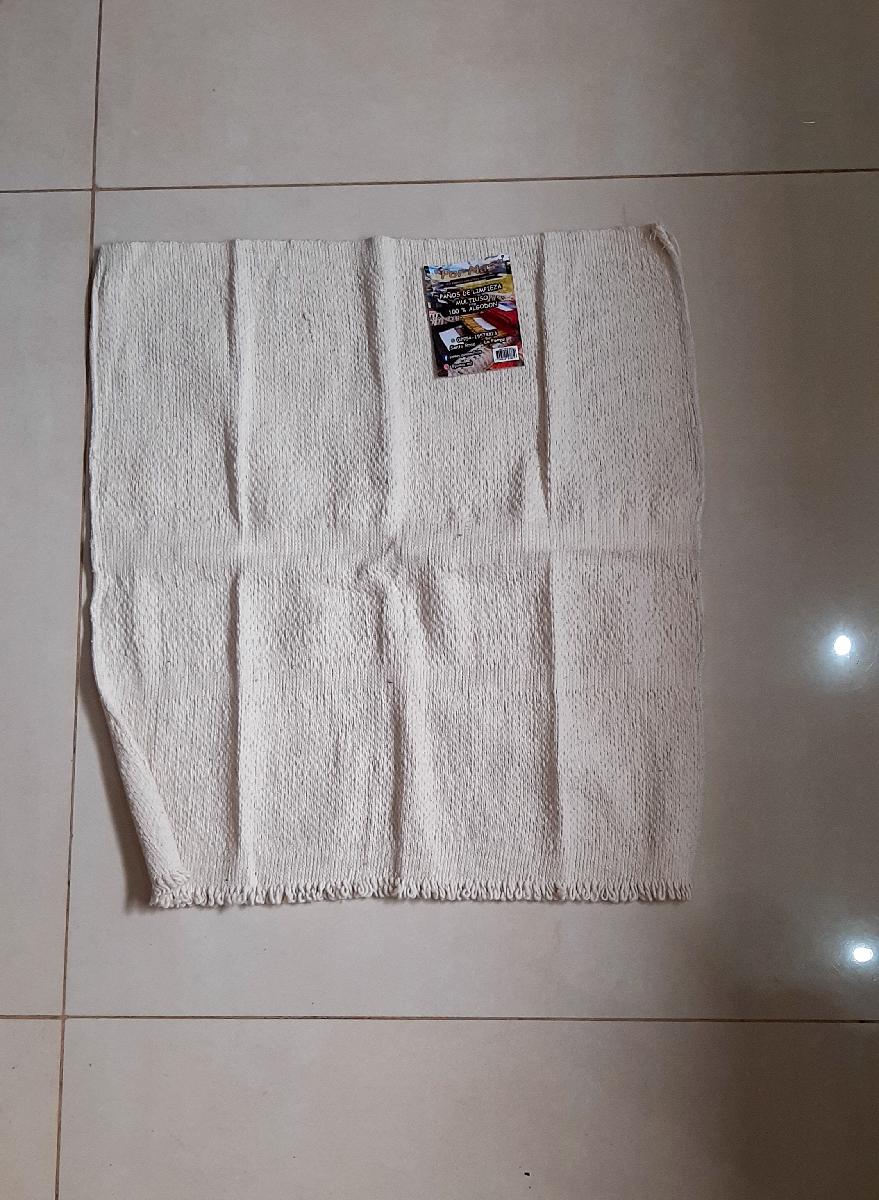 Paños de piso 100% algodón