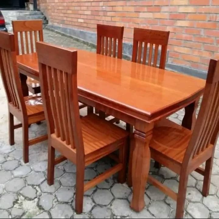 Juego de comedor de seis puestos