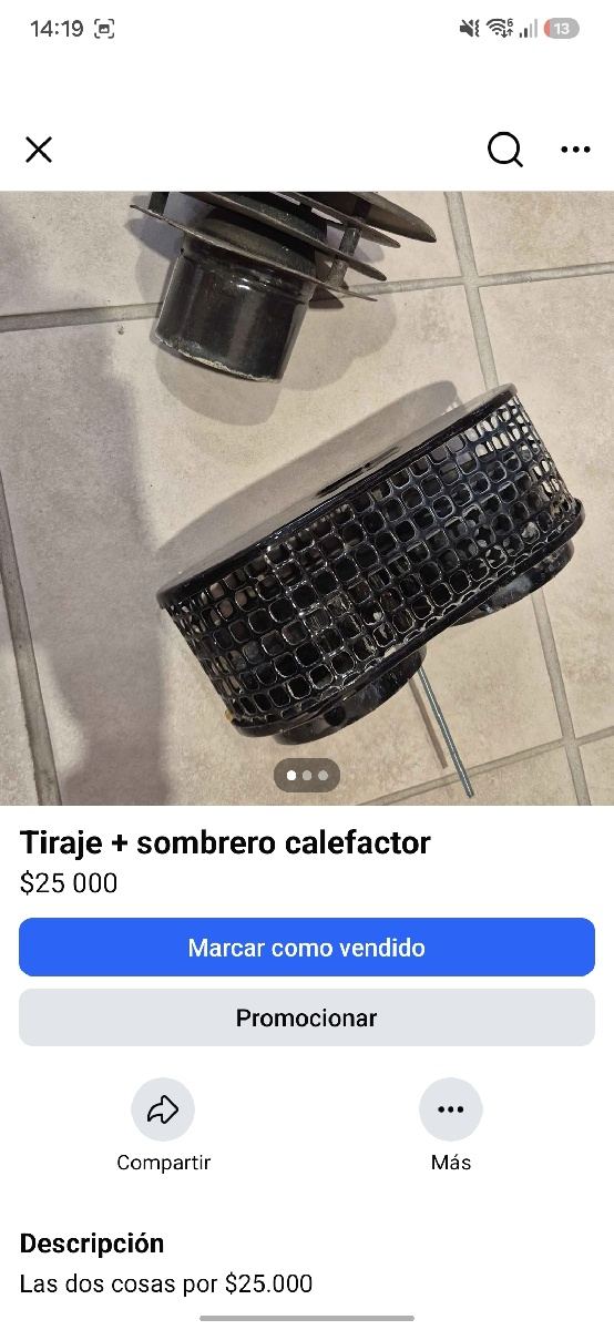 Sombrero calefactor