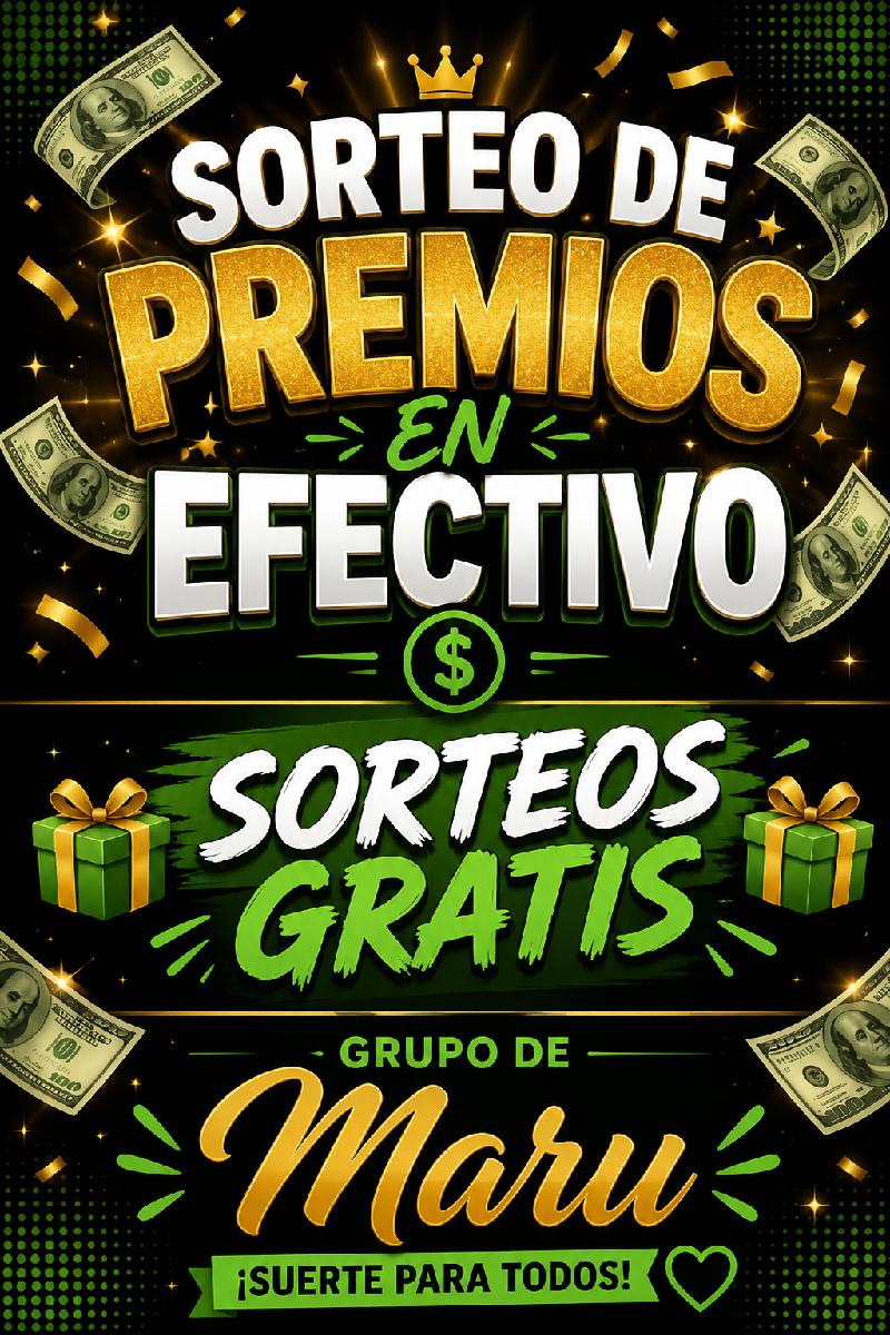 unite al grupo sorteos de dinero!