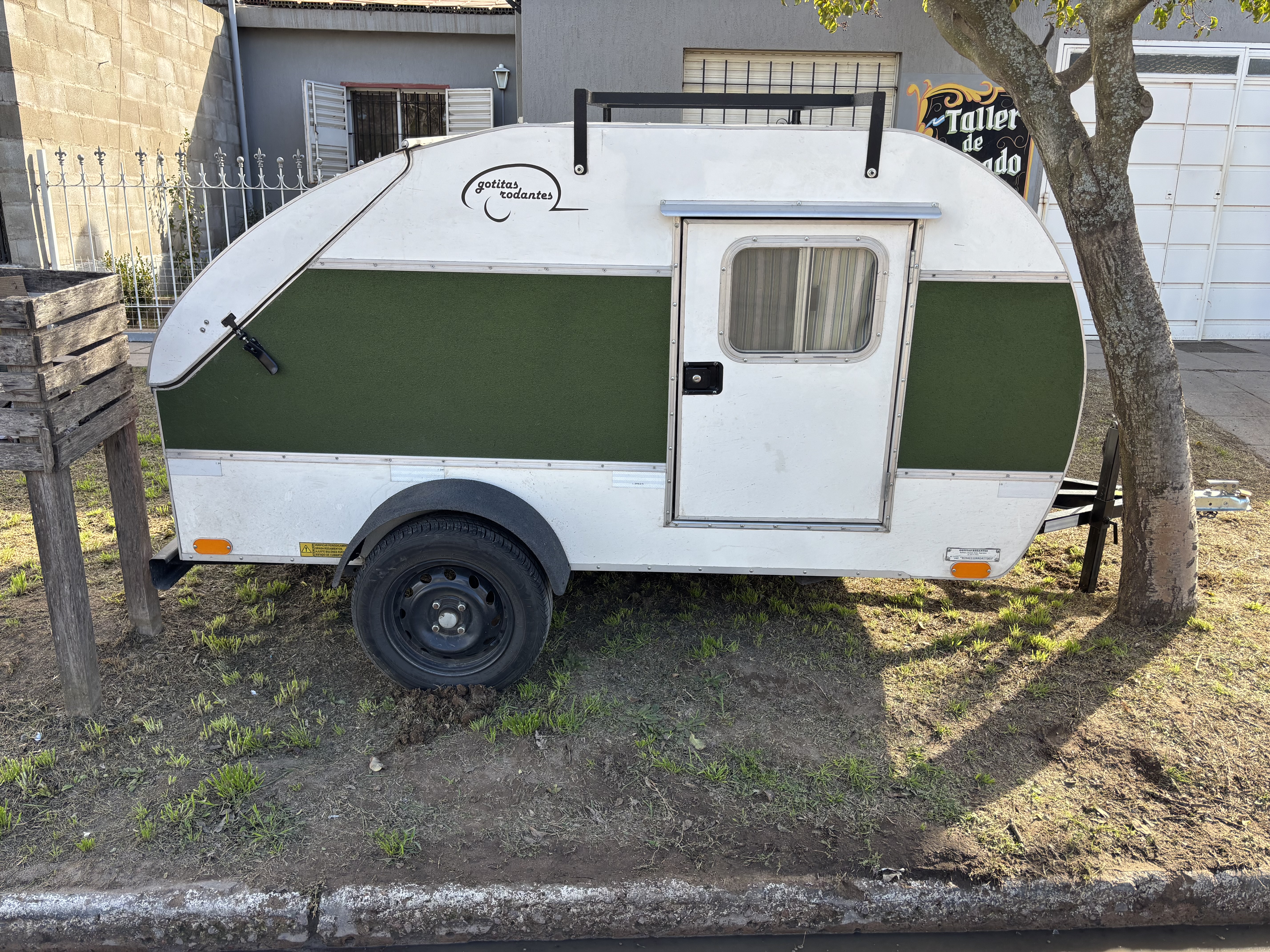 Vendo casilla rodante marca gotitas rodantes