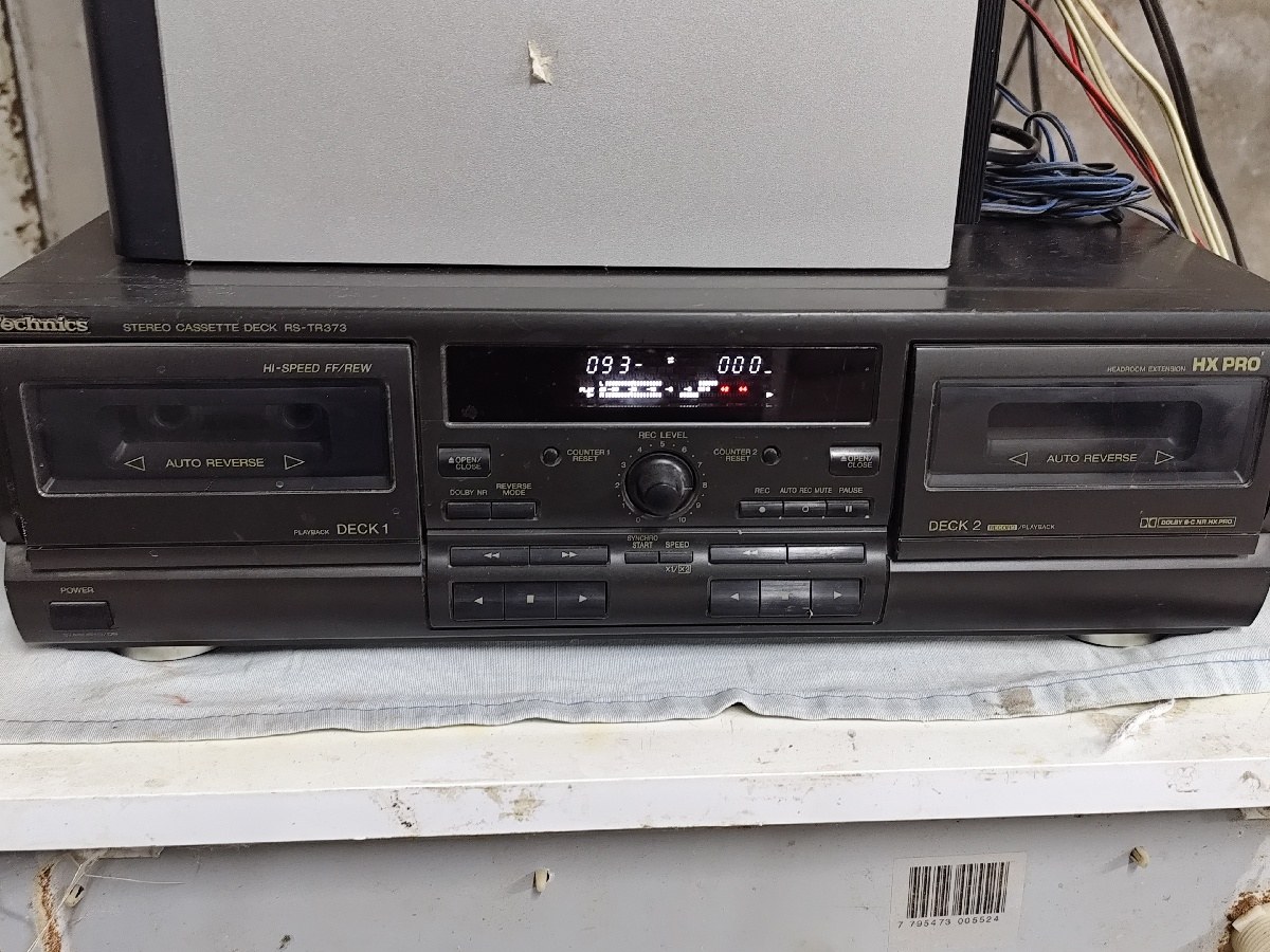 casetera doble Technics