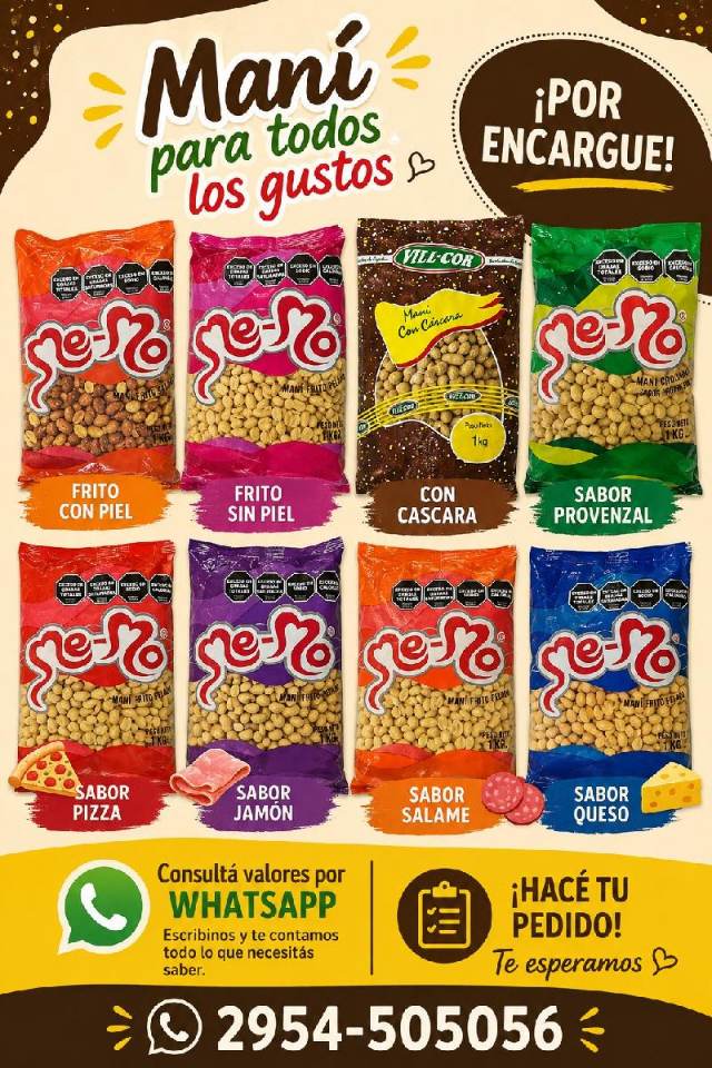 productos de copetin