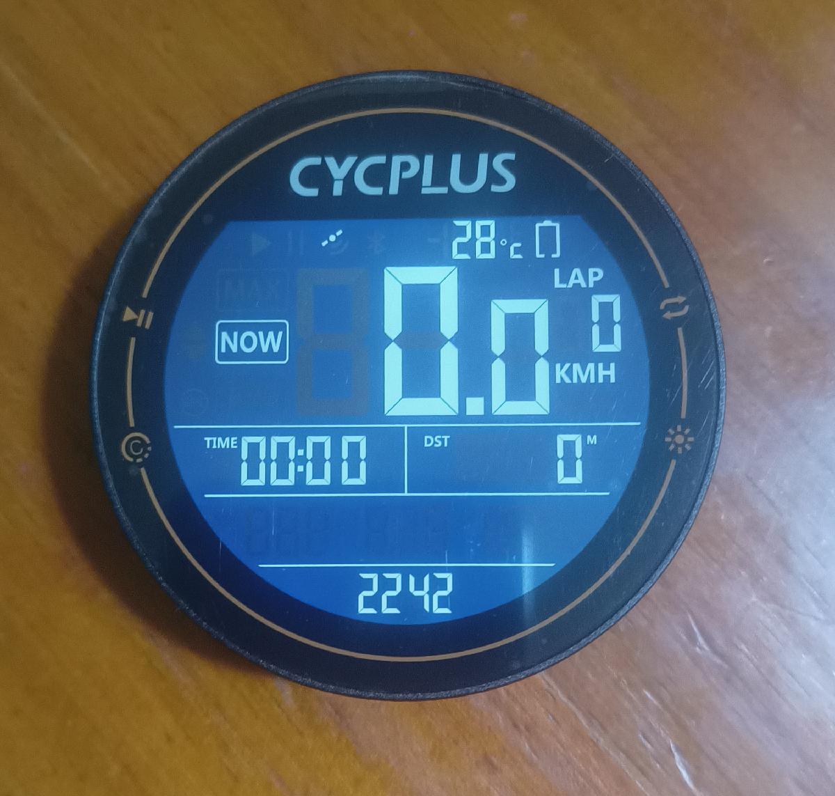 Ciclocomputador Cycplus M2