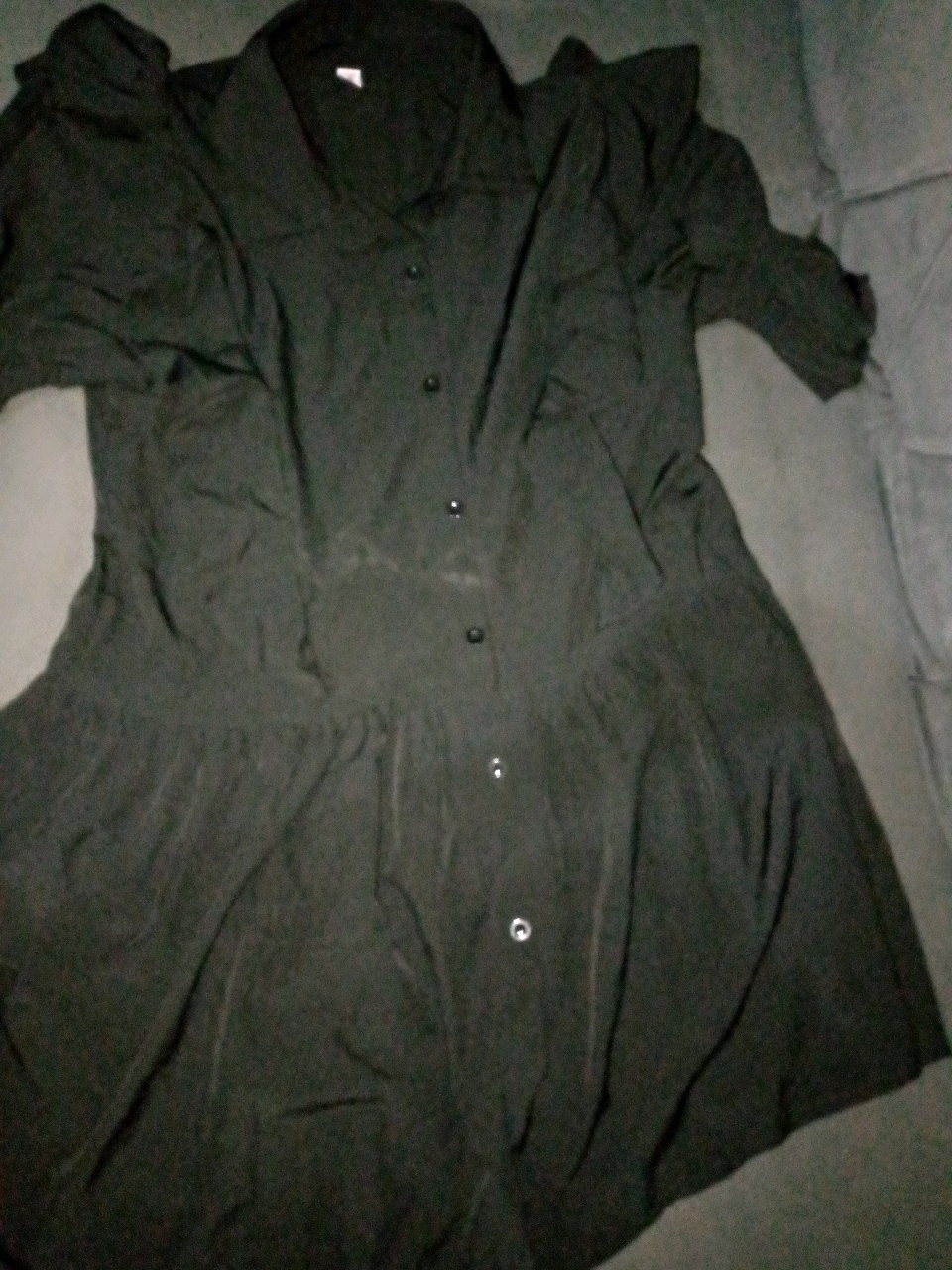 Short Black gown