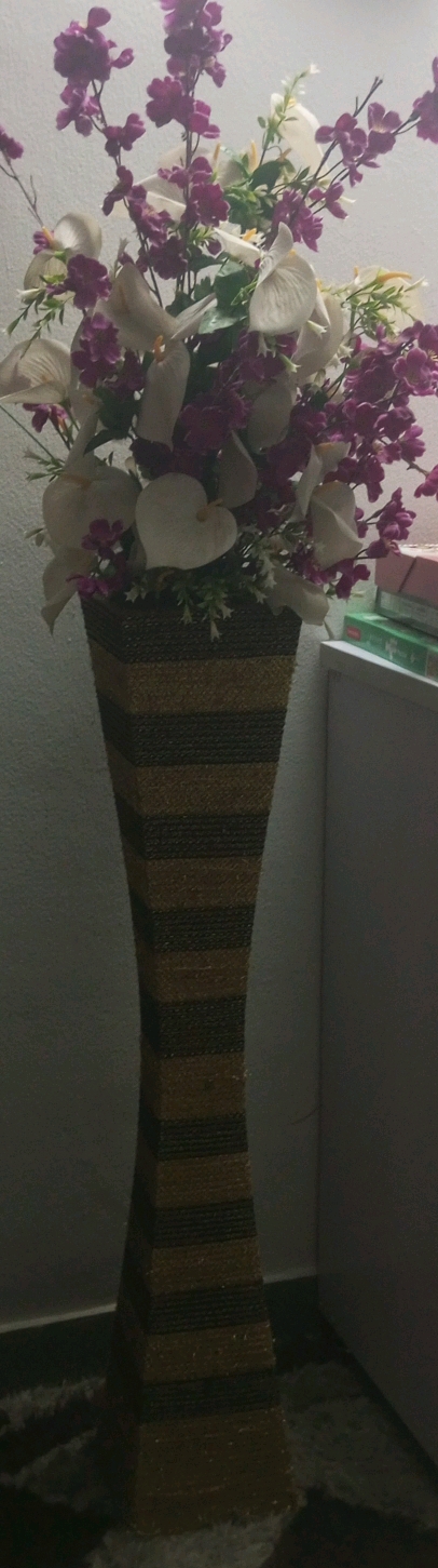 Flower and vase