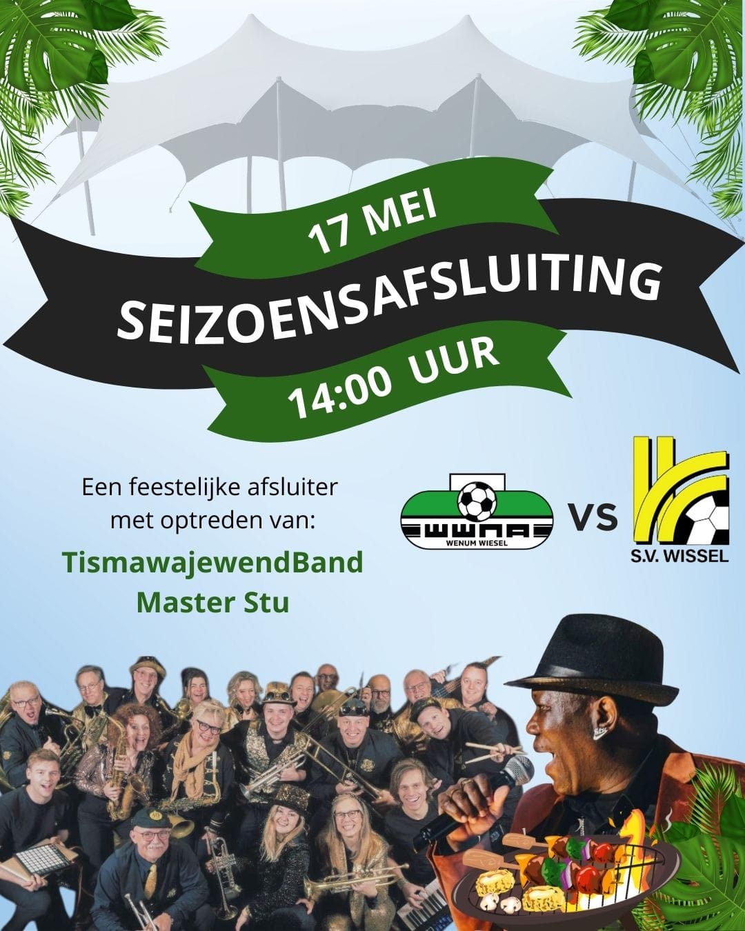 Seizoensafsluiting 2026 op 17 mei!