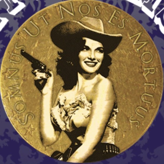 Little Miss Whiskey's Golden Dollar Logo