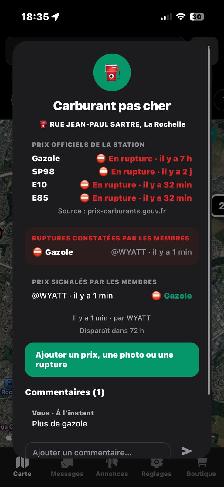 Vous êtes désormais 135 sur wyatt