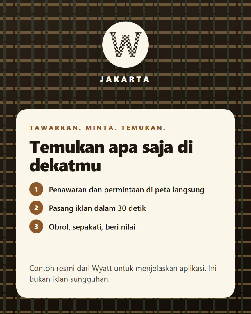 Temukan apa saja di dekatmu