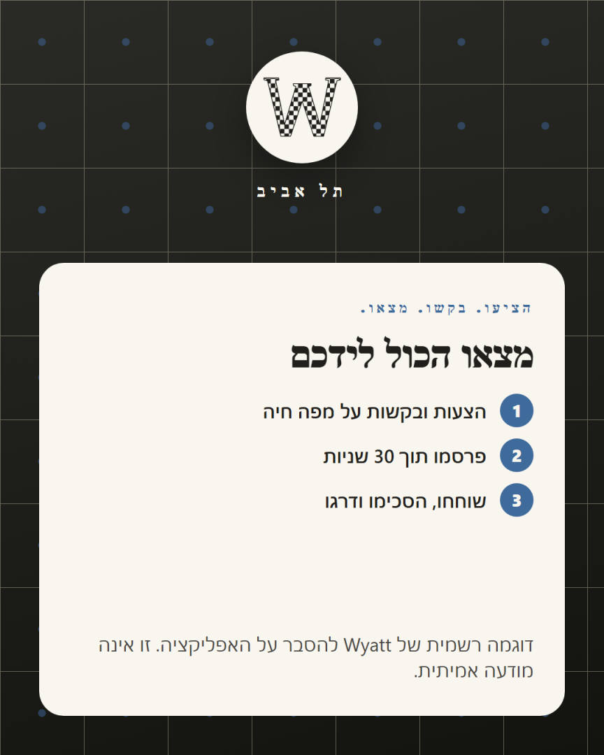 מצאו הכול לידכם