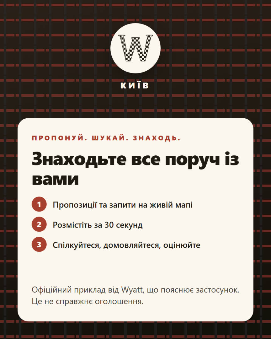 Знаходьте все поруч із вами