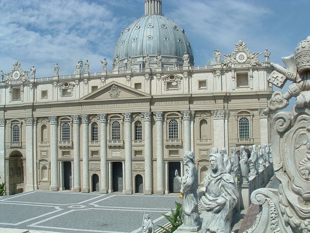 Miniatura Bazyliki św. Piotra na Watykanie