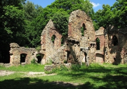 Old Ksiaz Castle ruins